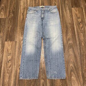 Vintage Levi's 559 Jeans Men's 36x32 Light Wash Relaxed Straight Denim Y2K 00s